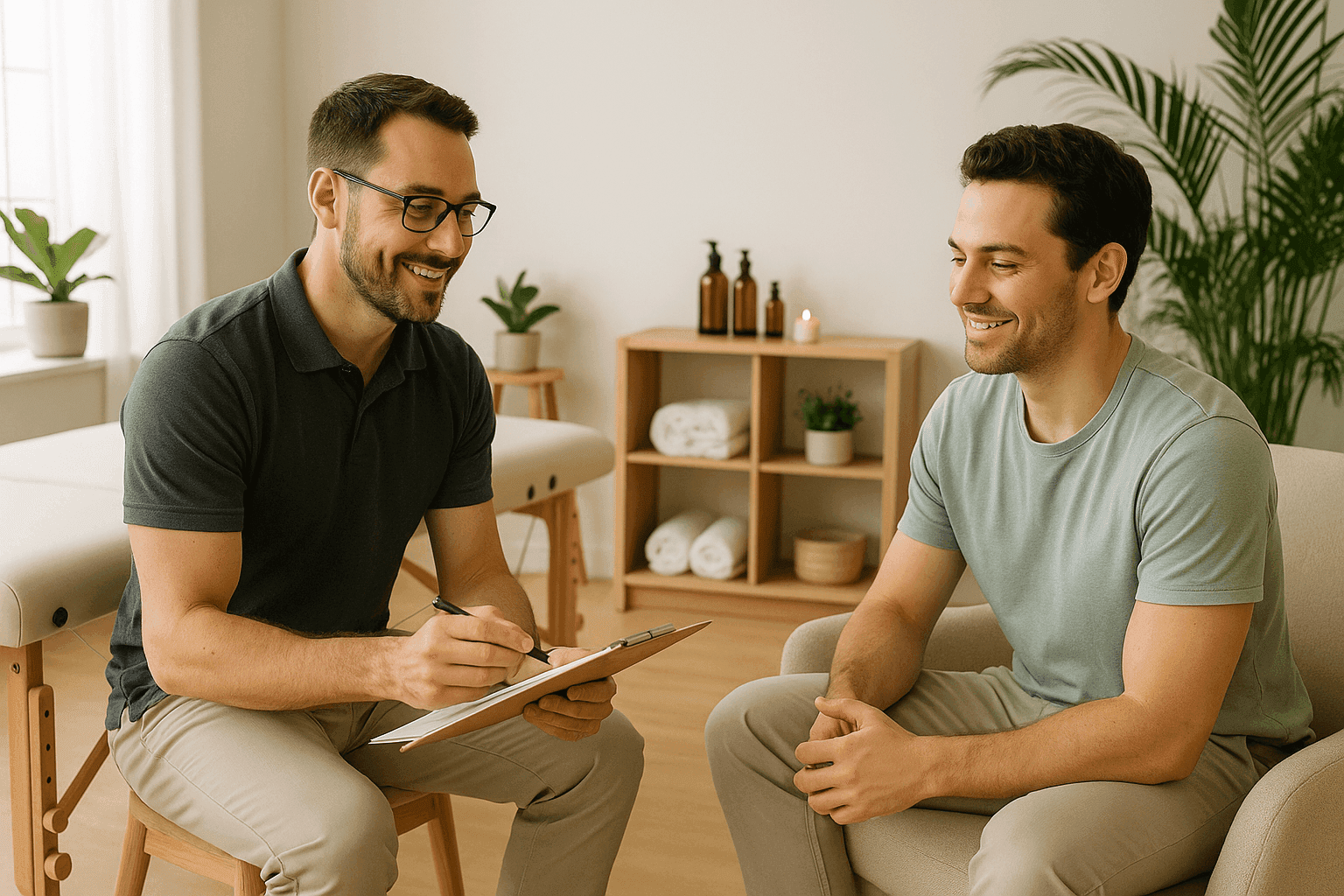 Tarifs recommandés pour les services de massothérapie.