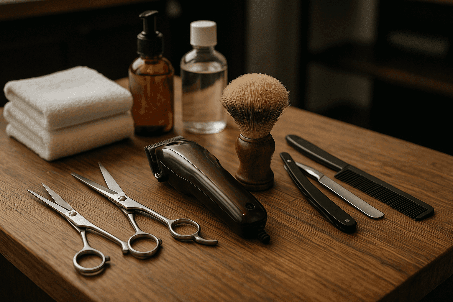 Outils indispensables pour débuter une activité de barbier professionnel