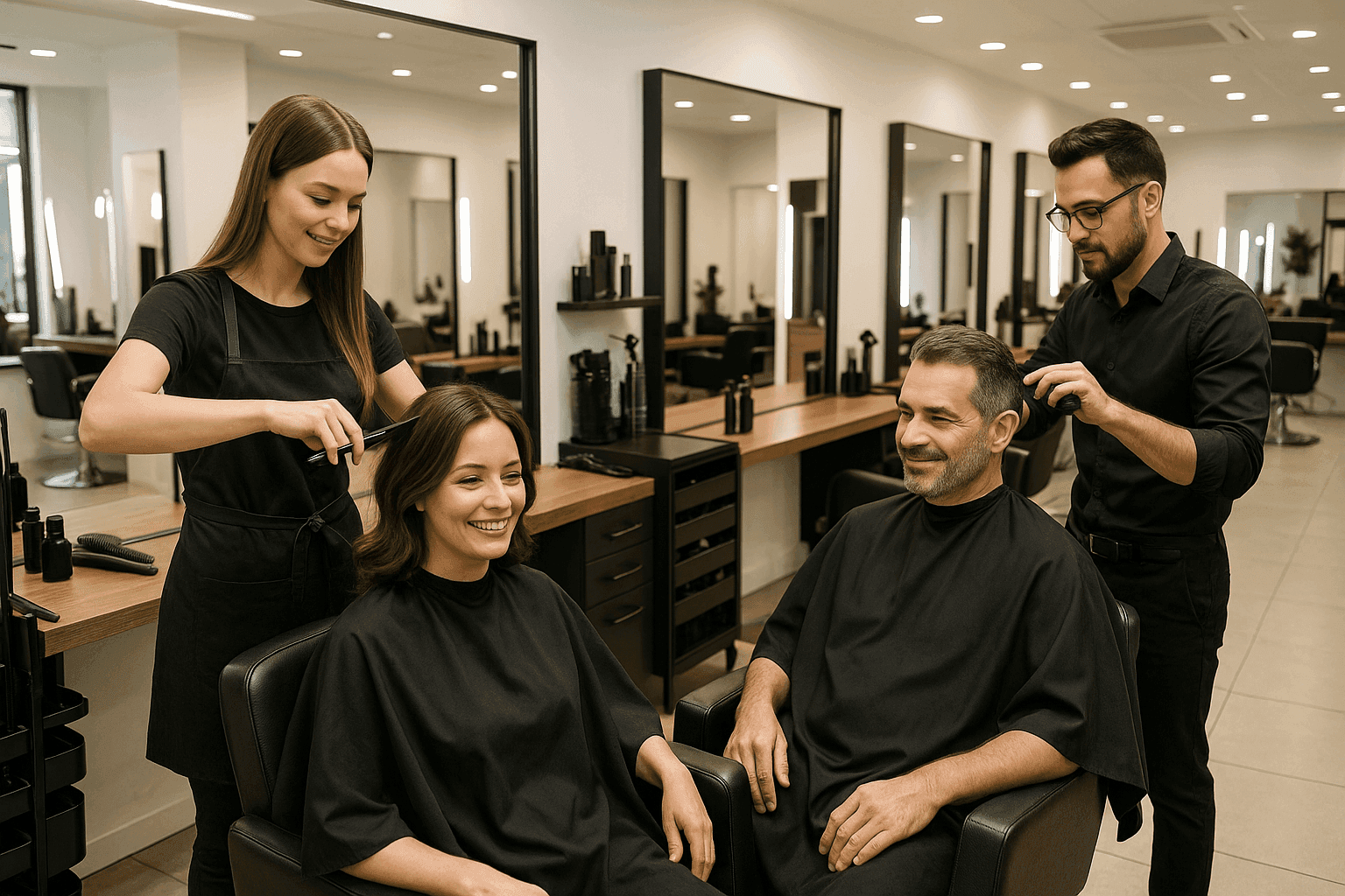 Conseils pratiques pour améliorer l’organisation et l’efficacité d’un salon de coiffure professionnel.