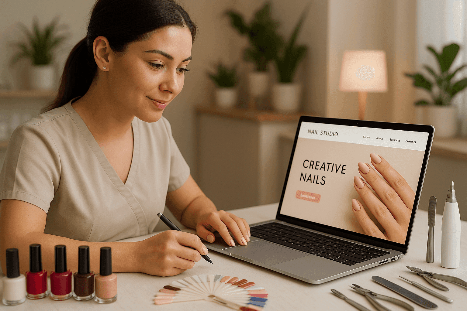 Conseils pour concevoir un site web professionnel et attrayant pour prothésiste ongulaire.